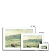 Landscape at Saint-Ouen Framed & Mounted Print