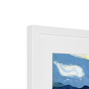 Olive Trees with the Alpilles in the Background Framed & Mounted Print