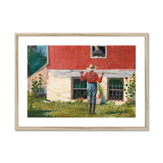 In the Garden Framed & Mounted Print