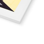 Study in Rhythm: Red and Gold Framed & Mounted Print