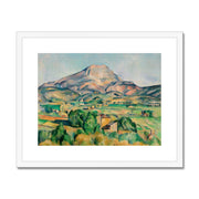Mont Sainte-Victoire (La Montagne Sainte-Victoire Framed & Mounted Print
