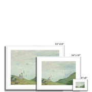 Cliffs at Pourville Framed & Mounted Print