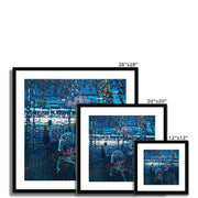 Riding couple Framed & Mounted Print