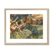 Four Dancers Framed & Mounted Print
