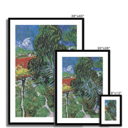 Doctor Gachet's Garden in Auvers Framed & Mounted Print