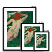 In the Waves (Dans les Vagues) Framed & Mounted Print