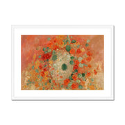Nasturtiums Framed & Mounted Print