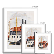 Piano Mover's Holiday Framed & Mounted Print