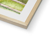 On the Fence Framed & Mounted Print