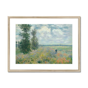 Poppy Fields near Argenteuil Framed & Mounted Print