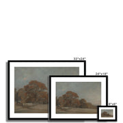 An Autumnal Landscape at East Bergholt Framed & Mounted Print
