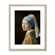 Girl with a Pearl Earring Framed & Mounted Print