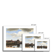 View of Delft Framed & Mounted Print