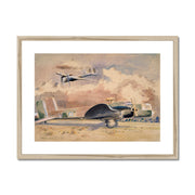 Whitley Bombers Sunning Framed & Mounted Print