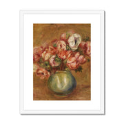 Anemones Framed & Mounted Print