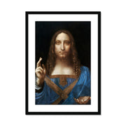 Salvator Mundi Framed & Mounted Print