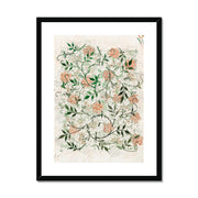 Jasmine Pattern Artwork Framed & Mounted Print