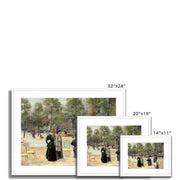 To the Champs Elysees Framed & Mounted Print