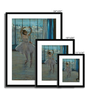 Dancer in Front of the Window Framed & Mounted Print