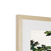 On the Fence Framed & Mounted Print