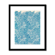 Blue Marigold Framed & Mounted Print