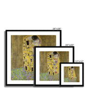 The Kiss Framed & Mounted Print