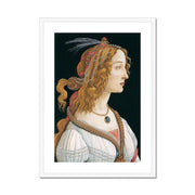 Idealized Portrait of a Lady (1480) Framed & Mounted Print