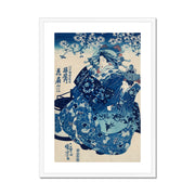 Ogiya uchi Hanaogi Framed & Mounted Print