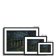 Starry Night on the Rhone Framed & Mounted Print