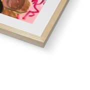 Woman in the Green Blouse Framed & Mounted Print