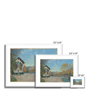 View of Marly-le-Roi from Coeur-Volant Framed & Mounted Print