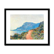 The Corniche near Monaco Framed & Mounted Print