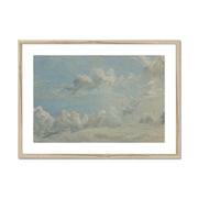 Cloud Study Framed & Mounted Print