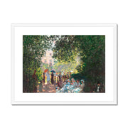 The Parc Monceau Framed & Mounted Print