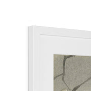 Long-Eared Owl in Ginkgo Framed & Mounted Print