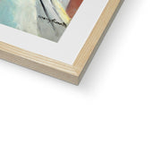 Young Mother Sewing Framed & Mounted Print