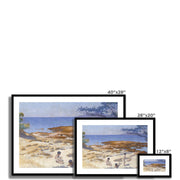 Beach at Cabasson Framed & Mounted Print