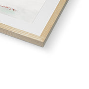 Two–masted Schooner with Dory Framed & Mounted Print