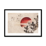 Birds and sunset, from Album of Sketches Framed & Mounted Print