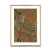 Miss La La at the Cirque Fernando Framed & Mounted Print