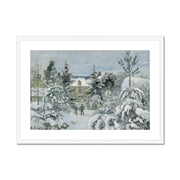 Piette's House at Montfoucault Framed & Mounted Print