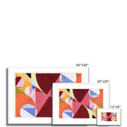 Area Broken by Perpendiculars Framed & Mounted Print