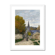 Street in Sainte-Adresse Framed & Mounted Print