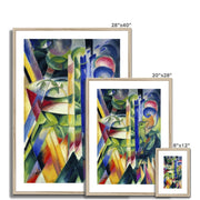 The Little Mountain Goats Framed & Mounted Print