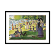 A Sunday on La Grande Jatte Framed & Mounted Print