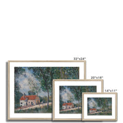 The Road from Moret to Saint-Mammès Framed & Mounted Print