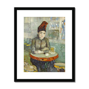 Agostina Segatori Sitting in the Café du Tambourin Framed & Mounted Print