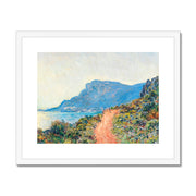 The Corniche near Monaco Framed & Mounted Print