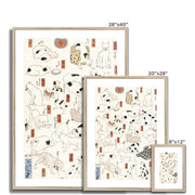 Cats Framed & Mounted Print