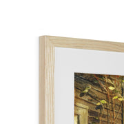 The Dinner Horn, Blowing the Horn at Seaside Framed & Mounted Print